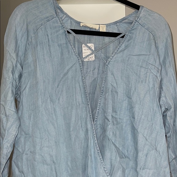 Denim Blouse - Picture 3 of 8